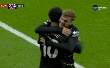 Страхотният гол за Евертън срещу Съндърлнад