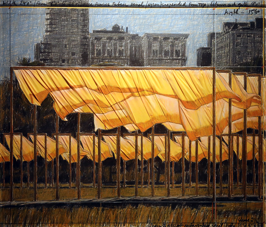 <p>Официално пред публиката ще бъде показана първата за музейната колекция придобивка на знаковото произведение на Кристо &ndash; &bdquo;Опакованият Райхстаг&ldquo; (Проект за Берлин, 1971&ndash;1995) от 1986 и други оригинални колажи.</p>