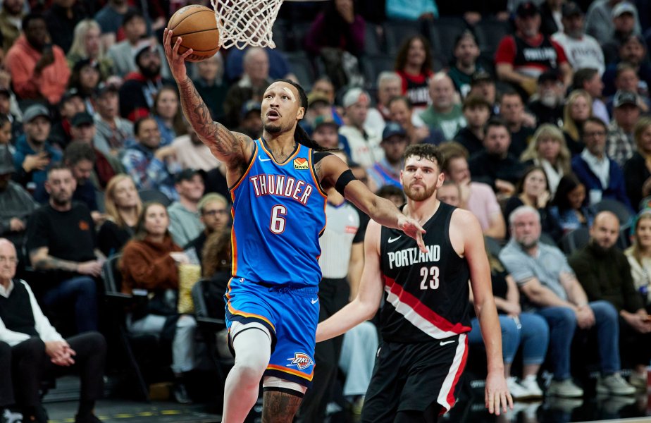 Портланд Трейл Блейзърс Оклахома Сити Тъндър1