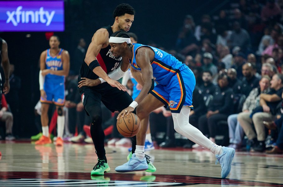 Портланд Трейл Блейзърс Оклахома Сити Тъндър1