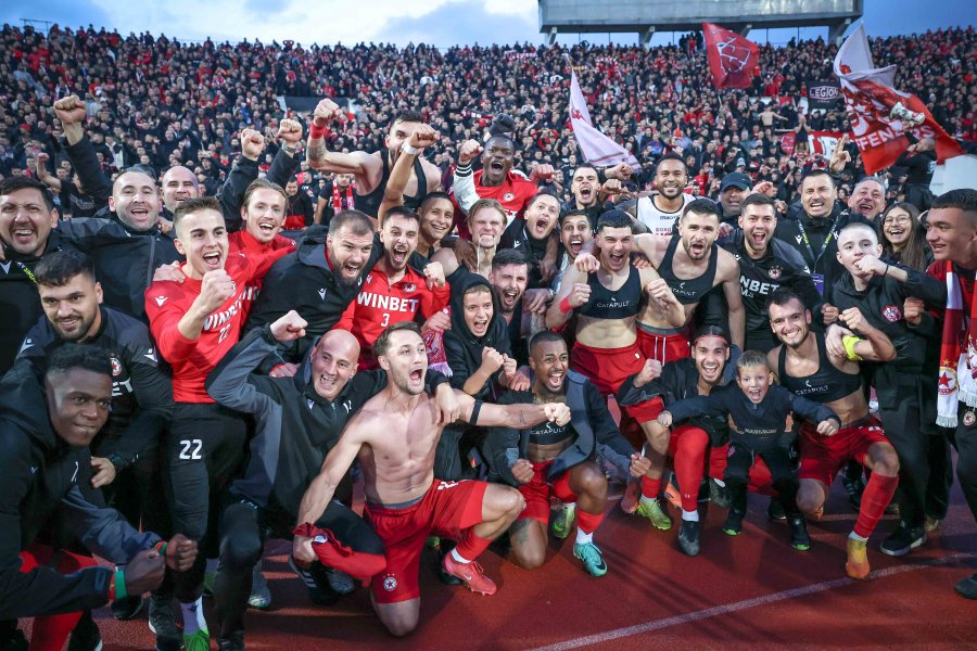 Радостта на ЦСКА след победата над Левски1