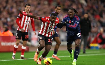 Съндърланд шокира Арсенал в самия край, 