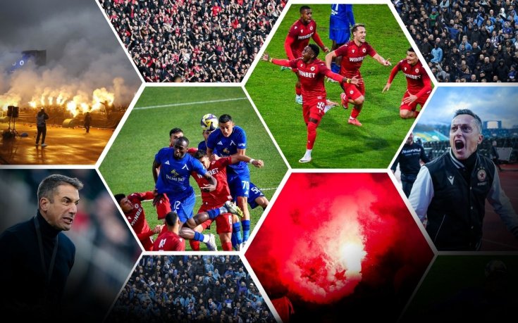 ОБЗОР: ЦСКА съкруши Левски в голямото дерби