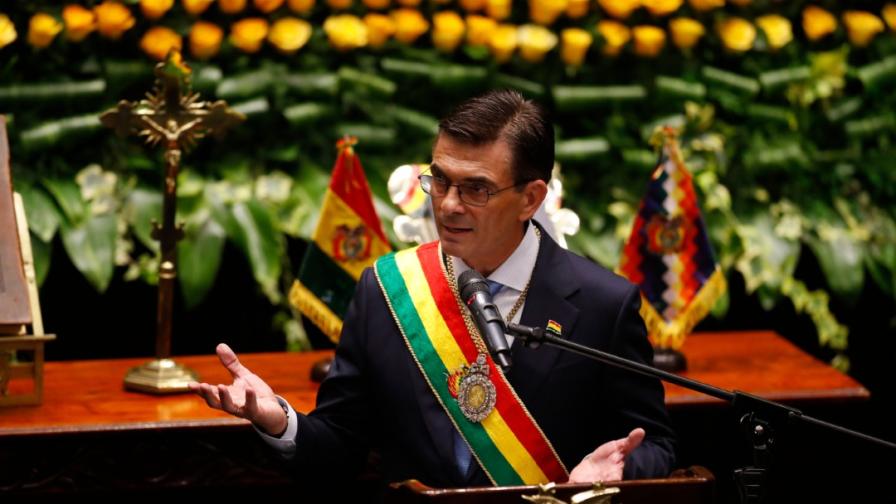 Родриго Пас положи клетва като президент на Боливия