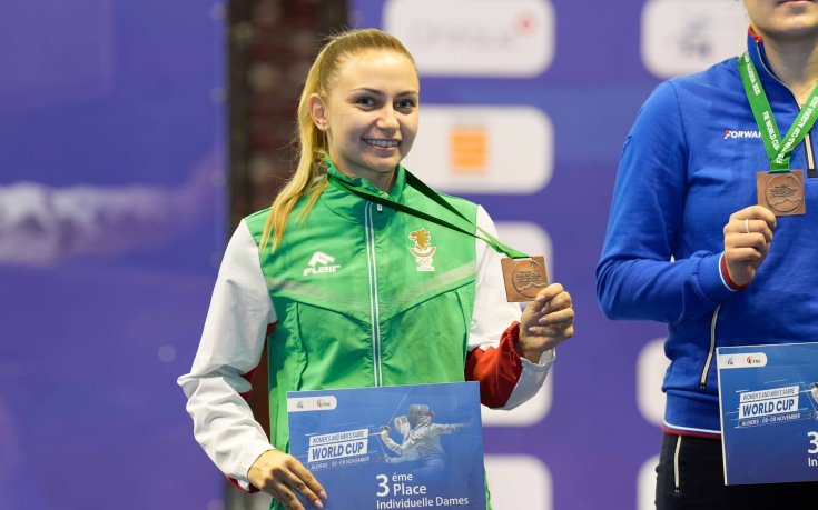 Йоана Илиева спечели бронз на Световната купа в Алжир