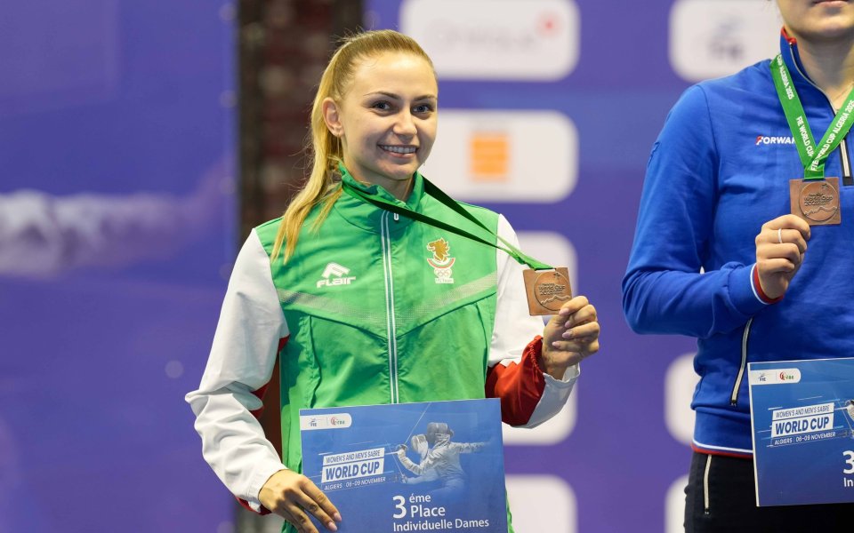 Йоана Илиева спечели бронз на Световната купа в Алжир