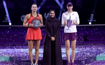 Рибакина със скандално поведение след триумфа на Финалите в Рияд (видео)