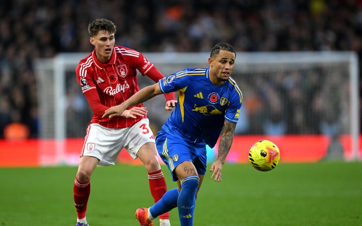 Нотингам обърна Лийдс, Груев гледа от пейката