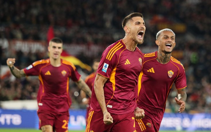 Рома оглави класирането в Серия А след успех над Удинезе