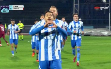 Пркрасен гол на Минчев изведе Дунав напред срещу Фратрия (видео)
