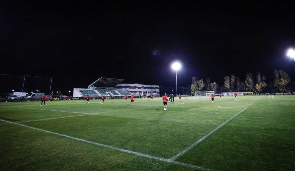 Тренировка на българския национален отбор по футбол1