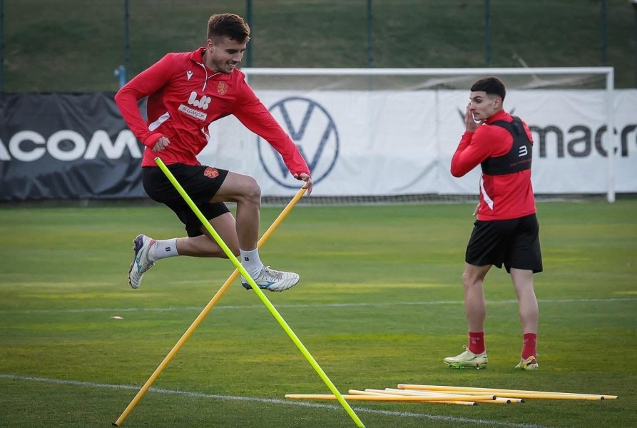 Тренировка на младежкия национален отбор по футбол1