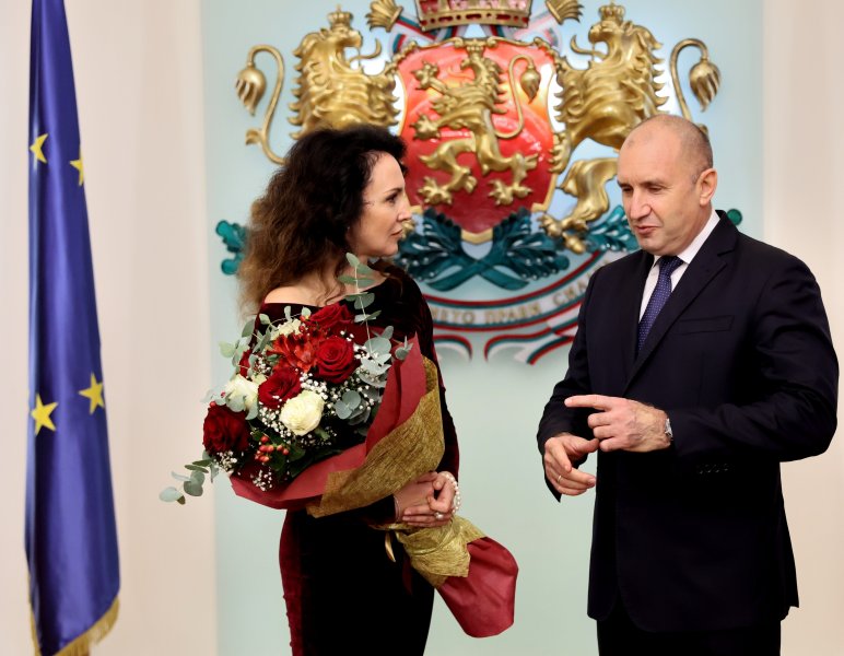 Президентът Румен Радев награди с Почетен знак изявени спортисти1