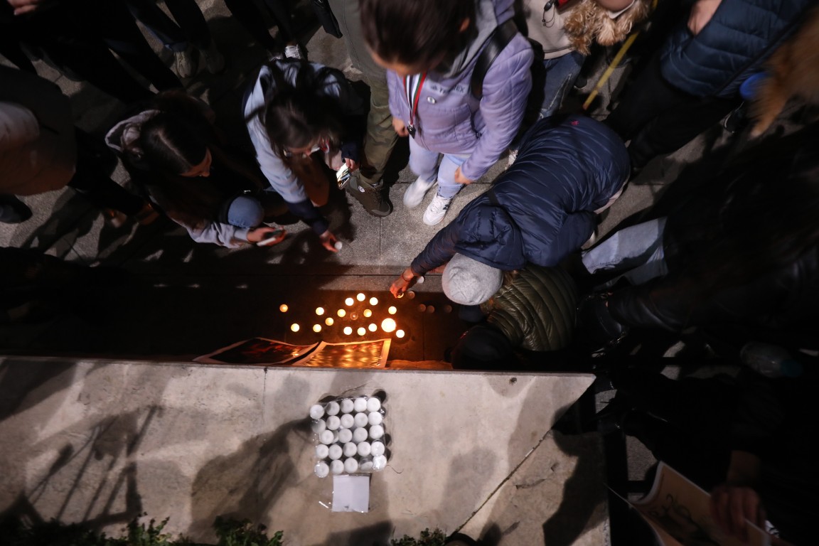 <p>Под надслов &bdquo;Справедливост за Мая&ldquo; граждани се събраха пред Военномедицинска академия (ВМА) на протест срещу жестокостта към животните. Събралите се протестиращи преминаха с шествие до НДК, където протестът приключи.</p>