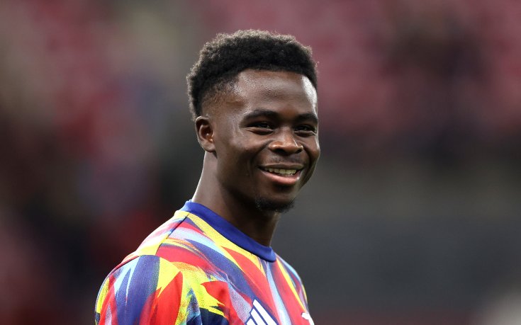 Букайо Сака: Рано е да говорим за титлата