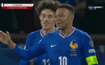 Мбапе оформи класиката срещу Украйна с втория си гол