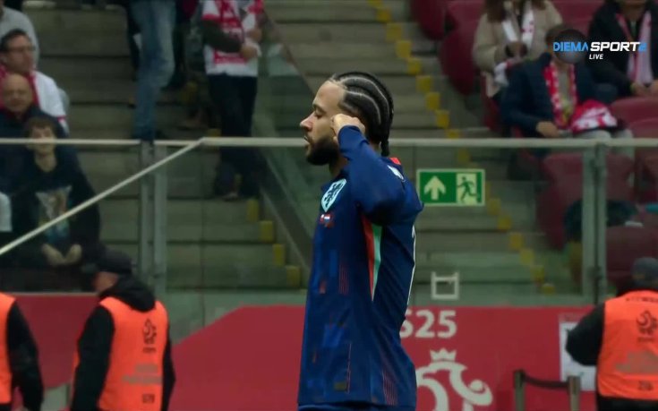 Нидерландия изравни на Полша вднага след почивката