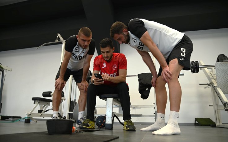 Кондиционни тестове за футболистите на Локомотив Пловдив