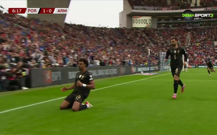 Португалия поведе на Армения със спорно попадение (ВИДЕО)
