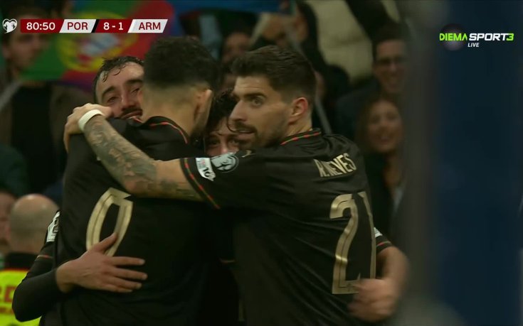 Португалия - Армения 9:1 /репортаж/