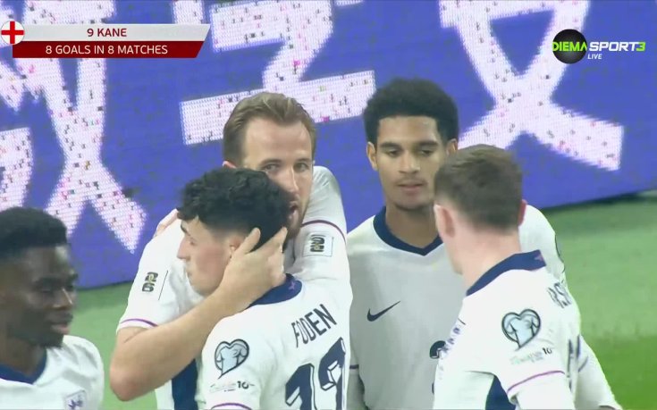 Втори гол на Хари Кейн в мача срещу Албания доближи Англия до победата