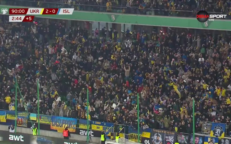 Украйна - Исландия 2:0 /репортаж/