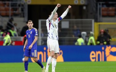 Норвегия прегази Италия за едно полувреме и прати 