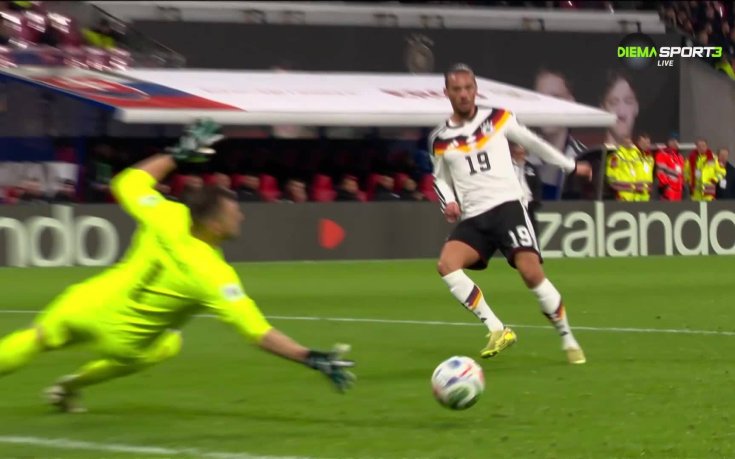 Германия - Словакия 4:0  /първо полувреме/