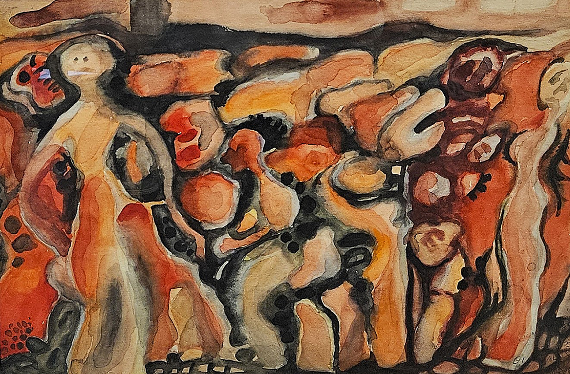 <p>За сметка на това, Олга Вълнарова насища и разработва проблемите на цвета и на фактурата по такъв начин, че възприемайки творбите, ние имаме усещането за изображение, в което е налице жива пулсираща в пространството колоритна материя, преодоляла външните ограничения на тежестта и на формата.</p>