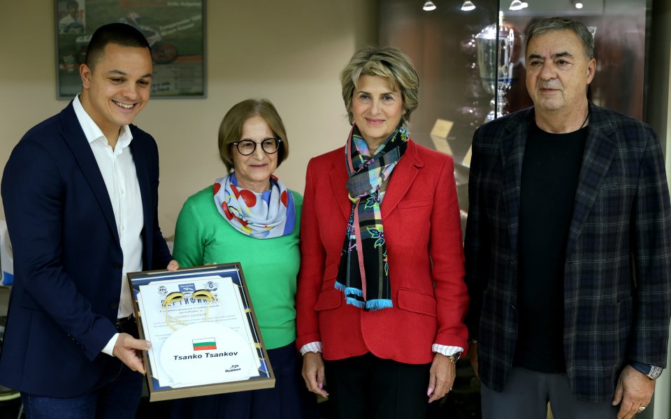 Цанко Цанков направи дарение на Музея на спорта, 20.11.2025 г.