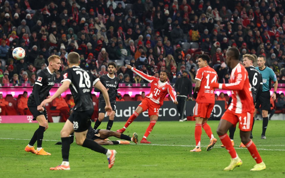 Фрайбург ядоса Байерн с два ранни гола и отнесе здрав пердах