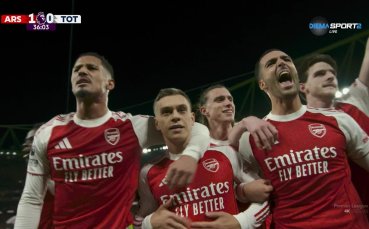 Арсенал - Тотнъм 2:0 /първо полувреме/