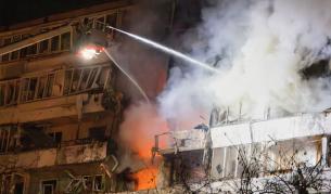 Мощни експлозии разтърсиха Киев, има жертви и ранени