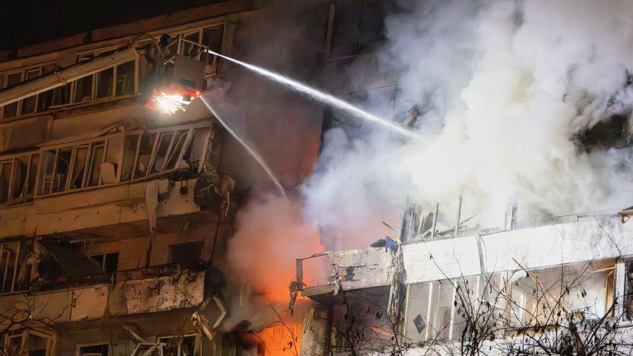 Мощни експлозии разтърсиха Киев, има жертви и ранени