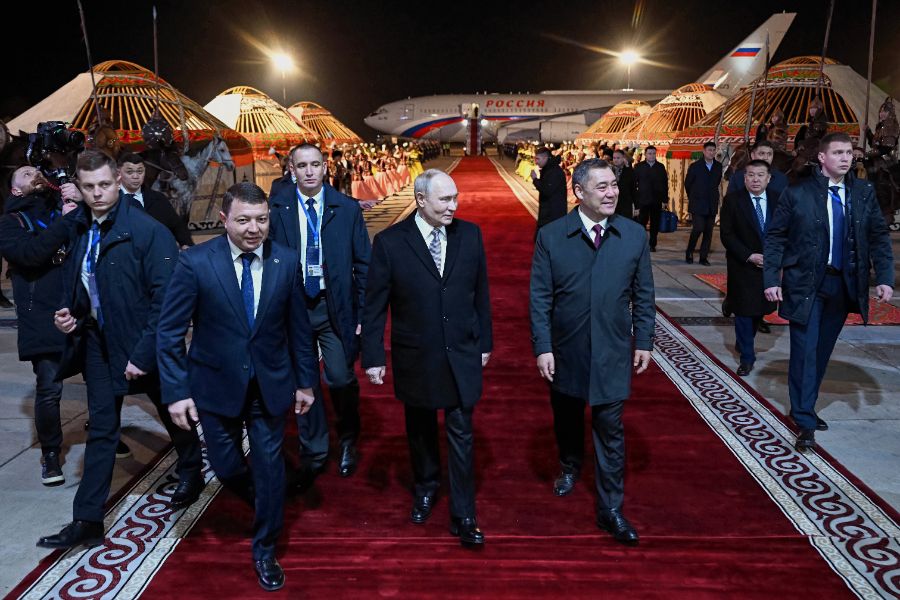 <p>Путин пристигна в Киргизстан преди срещата на военния алианс.</p>