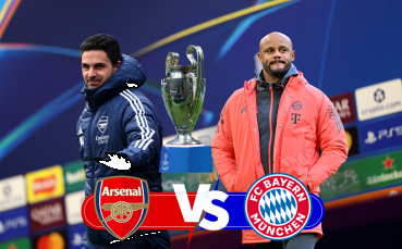 Арсенал и Байерн си дават титанична среща