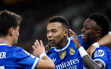 Машина: Мбапе е вкарал 22 от 40-те гола на Реал Мадрид този сезон