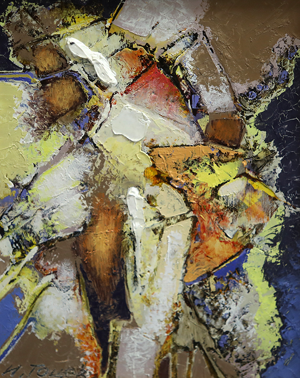 <p>Негови картини са притежание на редица частни колекции у нас и в чужбина.</p>