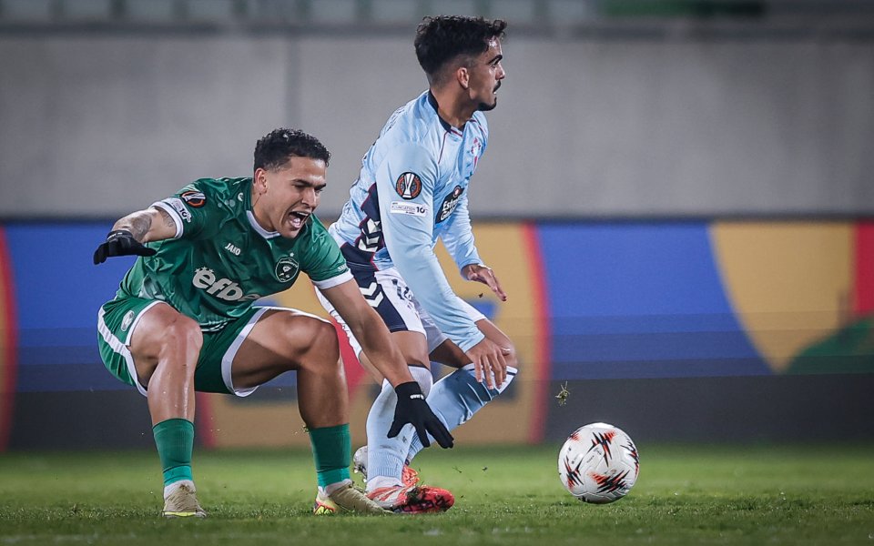 Галерия в снимки от битката в Лига Европа между Лудогорец и Селта