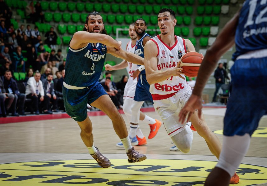 България Армения Евробаскет1