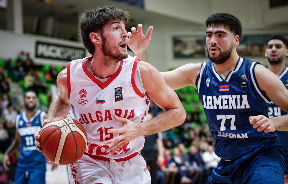 България Армения Евробаскет1