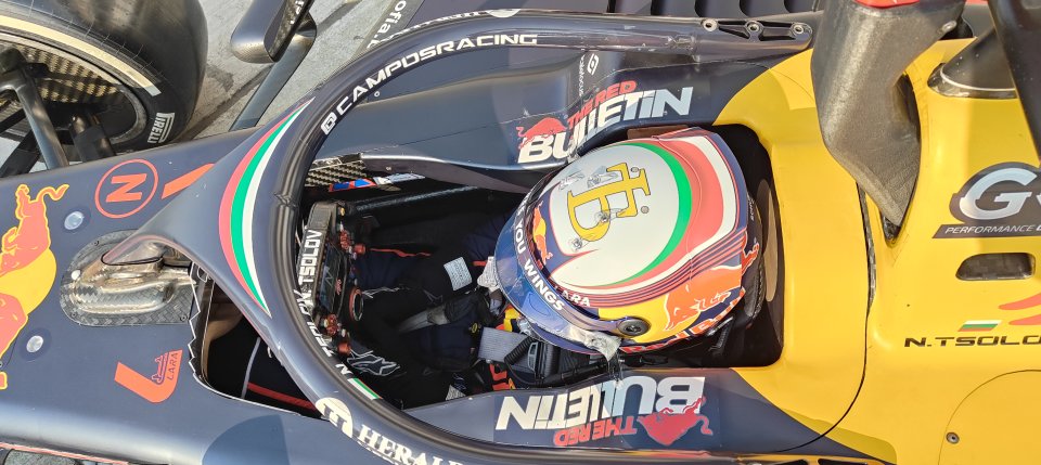 Никола Цолов дебютира във Формула 2 на пистата Лусаил в1