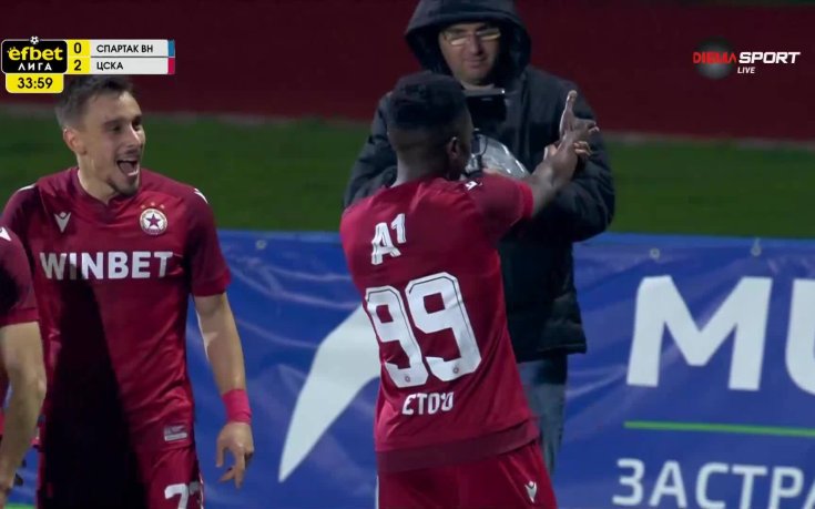 Ето'о смълча трибуните със страхотен гол в мрежата на Спартак