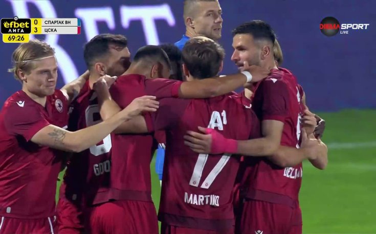 Леандро Годой оформи 3:0 срещу Спартак Варна
