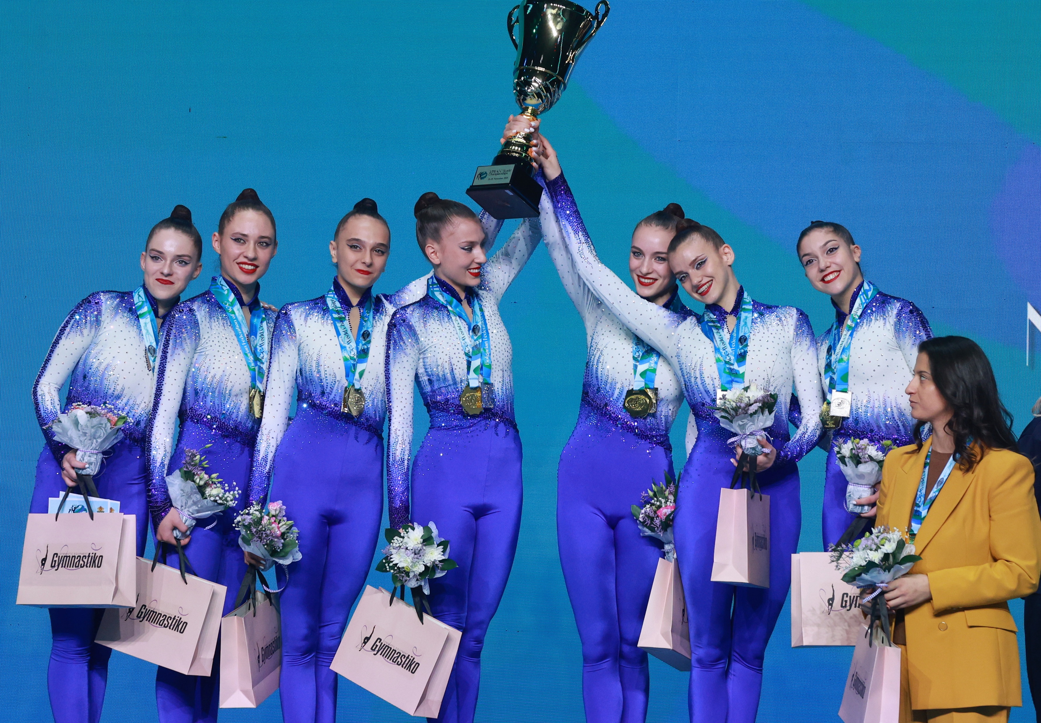Националният ни отбор за жени стана световен шампион по естетическа групова гимнастика