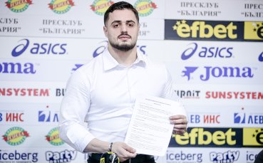 Карлос Насар публично подписа новия договор и обяви: Оставам да се състезавам за България! (снимки)