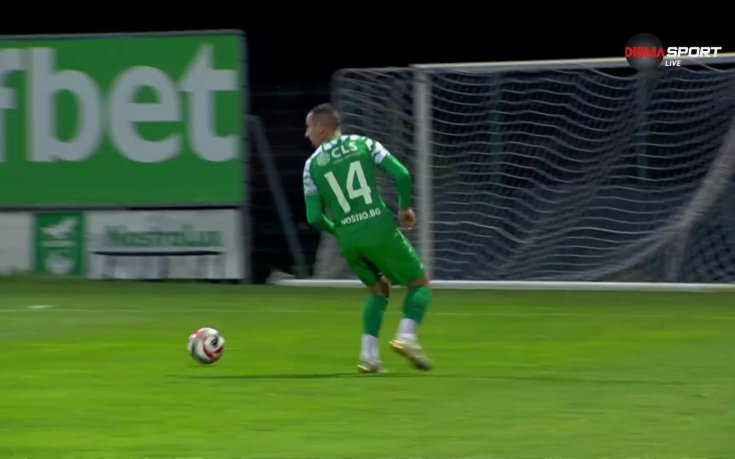 Пирин - Янтра 1:0 /първо полувреме/