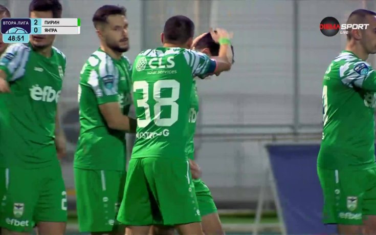 Пирин удари за втори път веднага след почивката