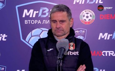 Луканов: Бяхме дошли за три точки, ще се борим, докато има шанс