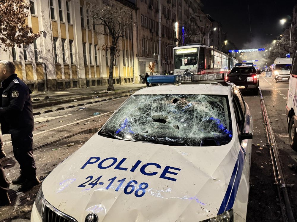 Ескалация на протеста в София.